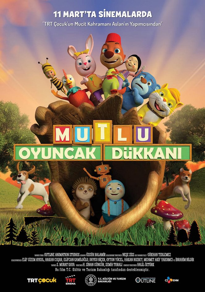 Mutlu Oyuncak Dükkanı - Plakate