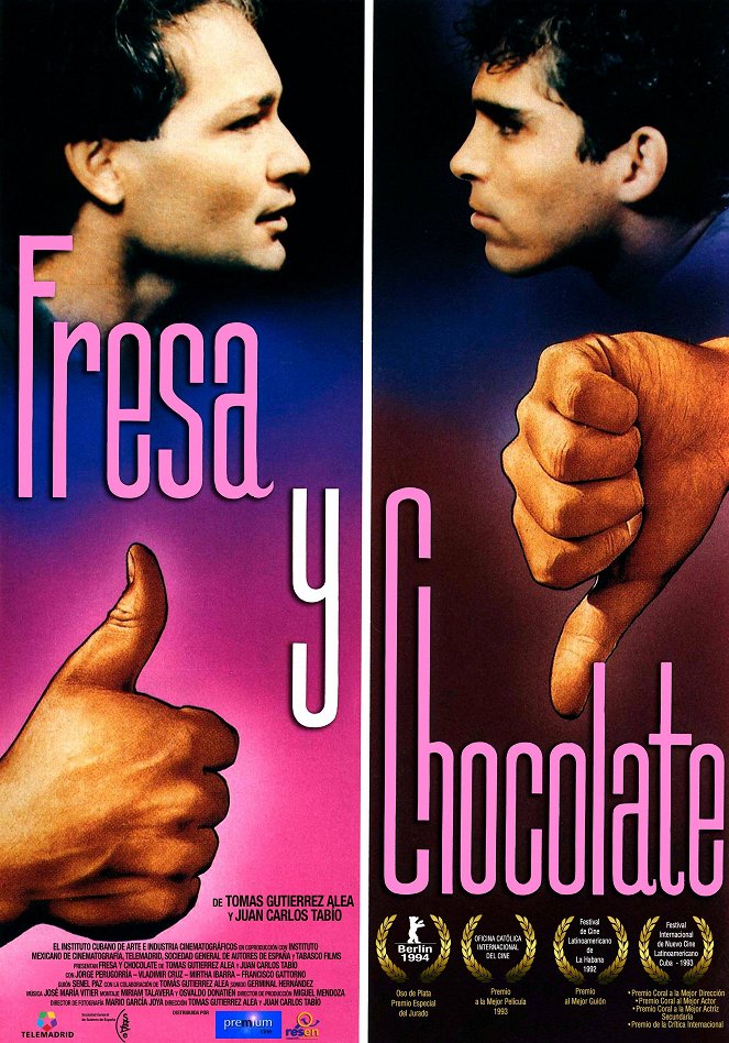 Fresa y chocolate - Plakátok