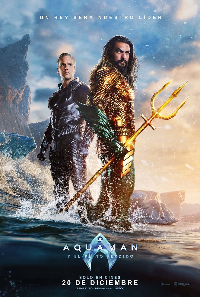 Aquaman y el reino perdido - Carteles