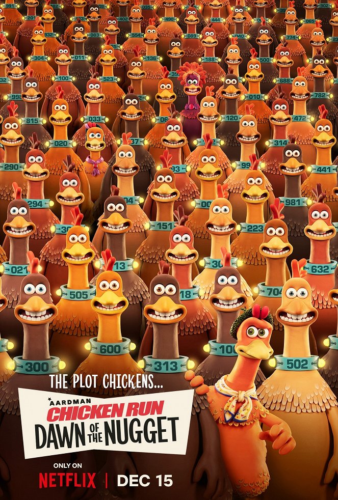 Chicken Run: Amanecer de los nuggets - Carteles