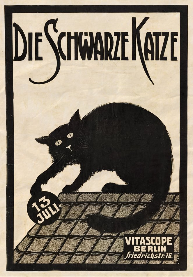 Die schwarze Katze - 1. Teil - Affiches