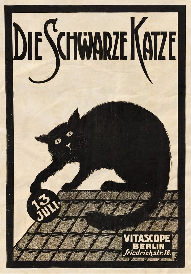 Die schwarze Katze - 1. Teil - Julisteet