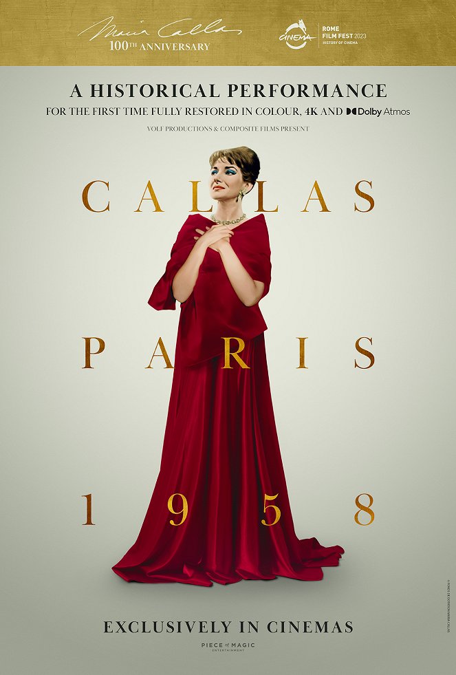 Callas - Paris, 1958 - Posters