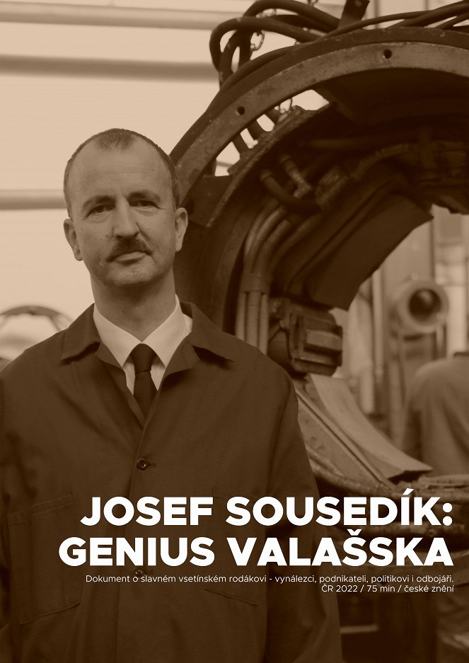 Josef Sousedík: Genius Valašska - Plakátok