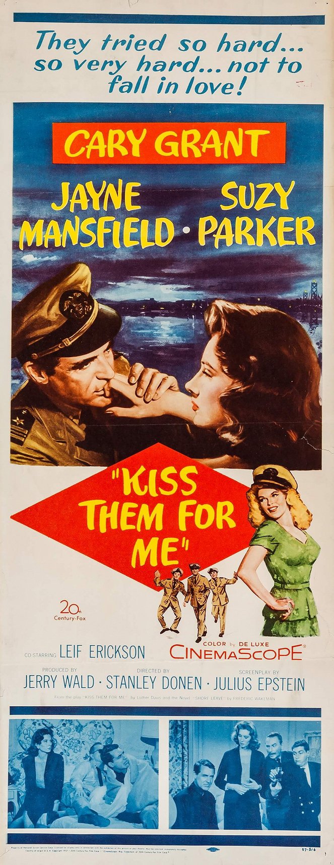 Kiss Them for Me - Posters