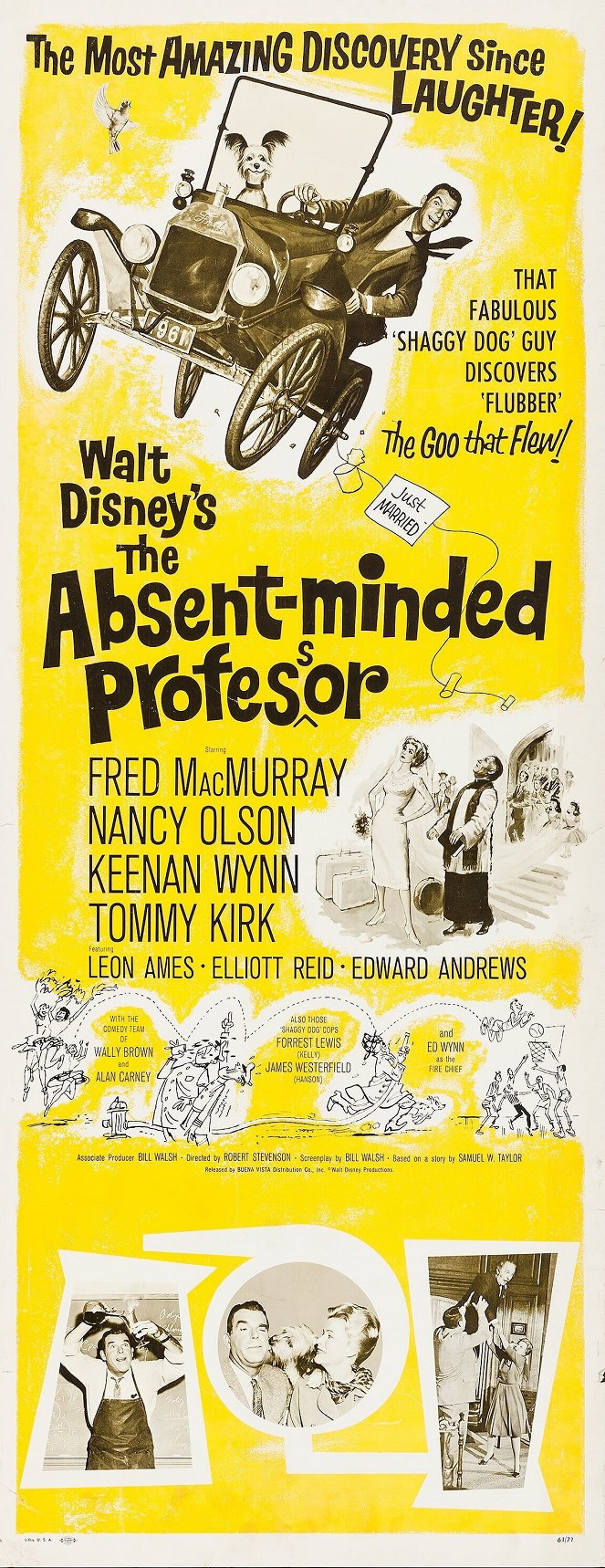 The Absent Minded Professor - Affiches