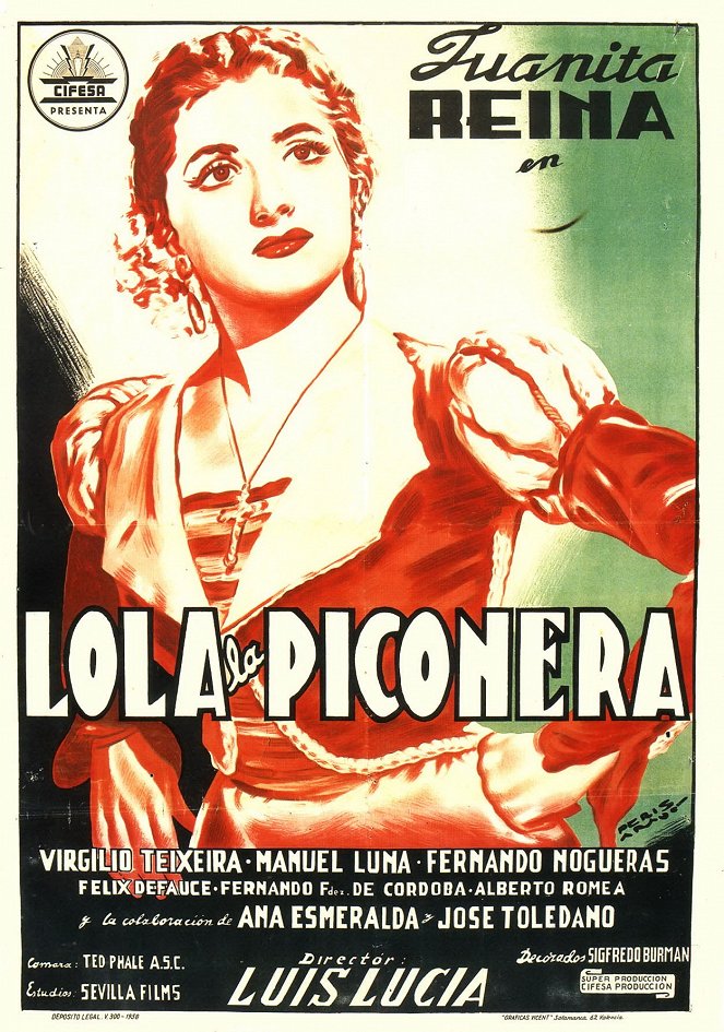 Lola, la piconera - Plakáty