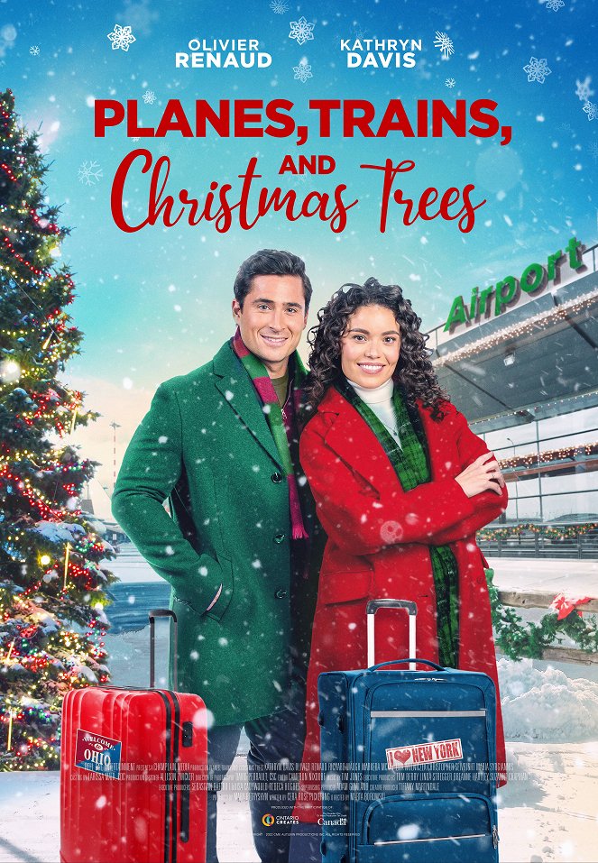 Planes, Trains, and Christmas Trees - Plakate