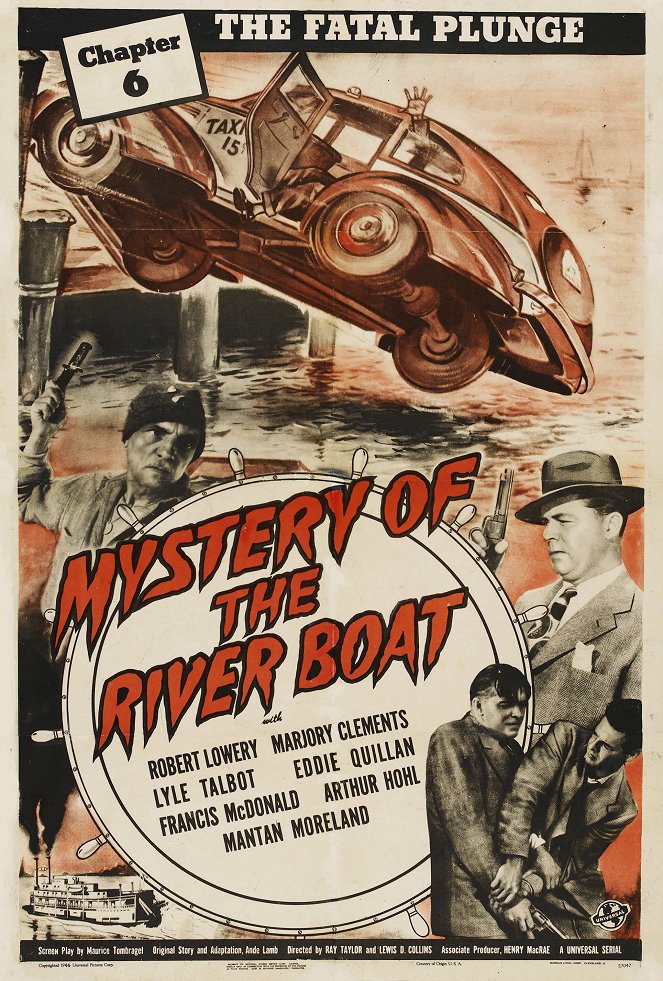 Mystery of the River Boat - Carteles