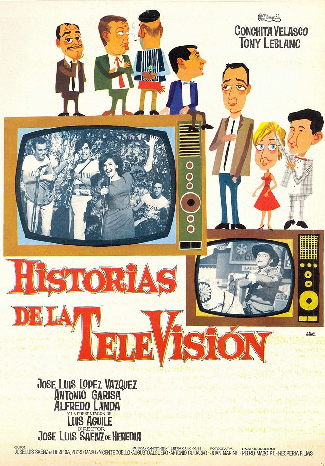 Historias de la televisión - Plakáty