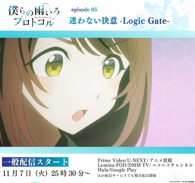 Bokura no Ame-iro Protocol - Mayowanai Ketsui: Logic Gate - Plakátok