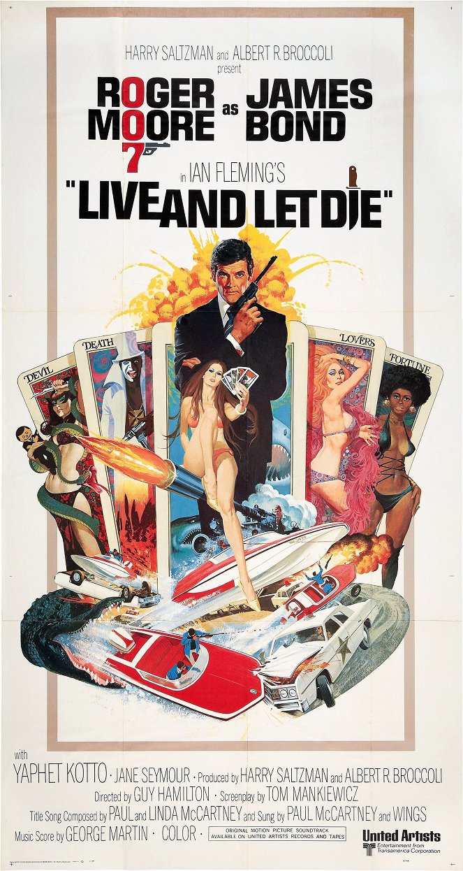 James Bond: Élni és halni hagyni - Plakátok