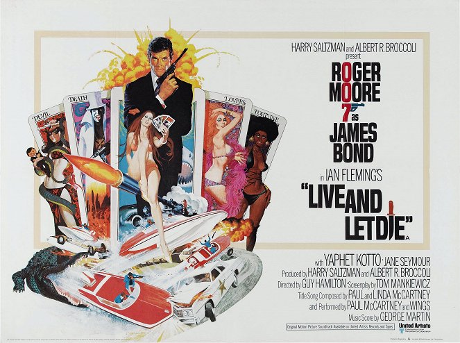 James Bond: Élni és halni hagyni - Plakátok