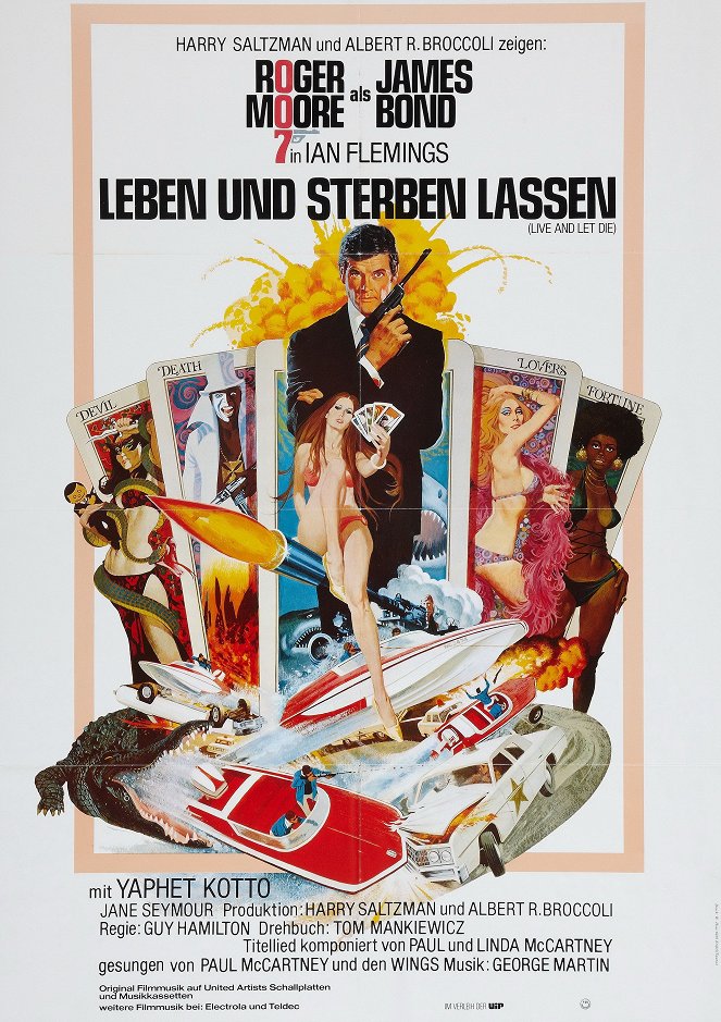 James Bond: Žiť a nechať zomrieť - Plagáty