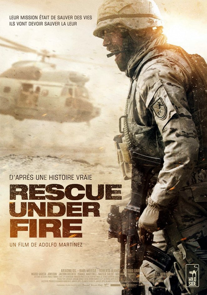 Rescue Under Fire - Affiches