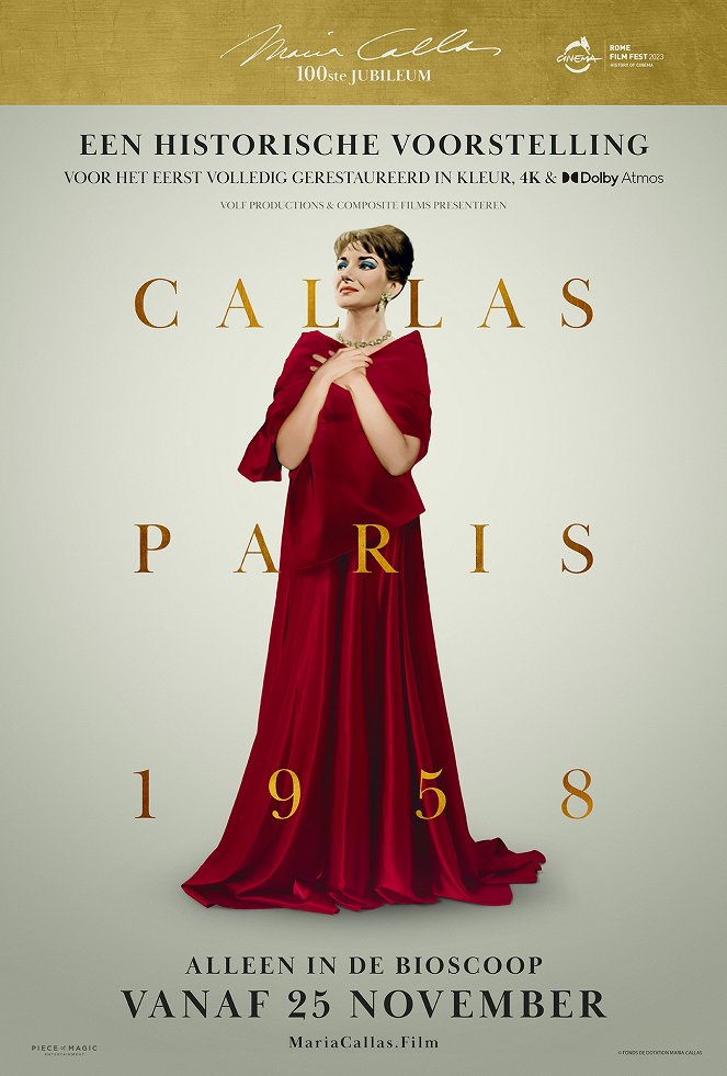 Callas - Paris, 1958 - Posters