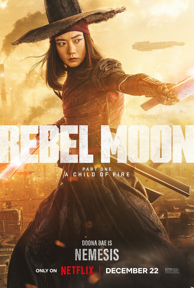 Rebel Moon: První část – Zrozená z ohně - Plagáty