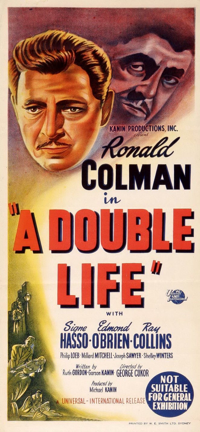 A Double Life - Posters