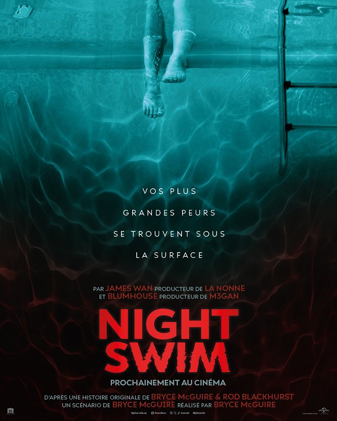 Night Swim - Affiches