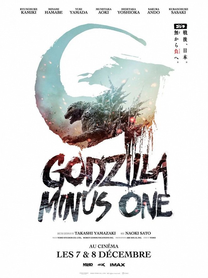Godzilla Minus One - Affiches