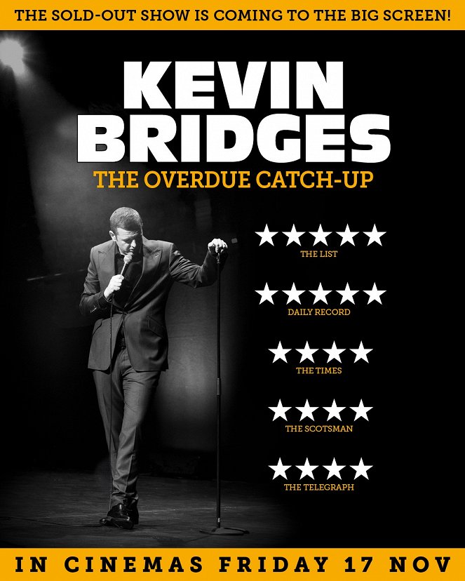 Kevin Bridges - The Overdue Catch-Up - Plakate