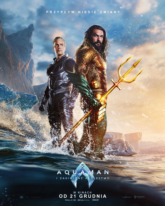 Aquaman i zaginione królestwo - Plakaty