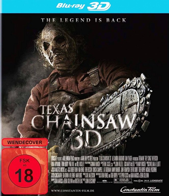 Texas Chainsaw 3D - The Legend Is Back - Plakate