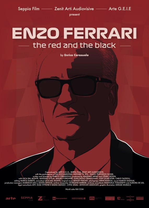 Enzo Ferrari - The Red and the Black - Posters