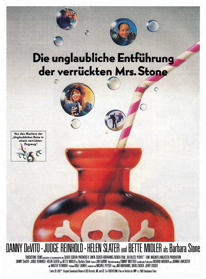 Die Unglaubliche Entführung der Verrückten Mrs. Stone - Plakate