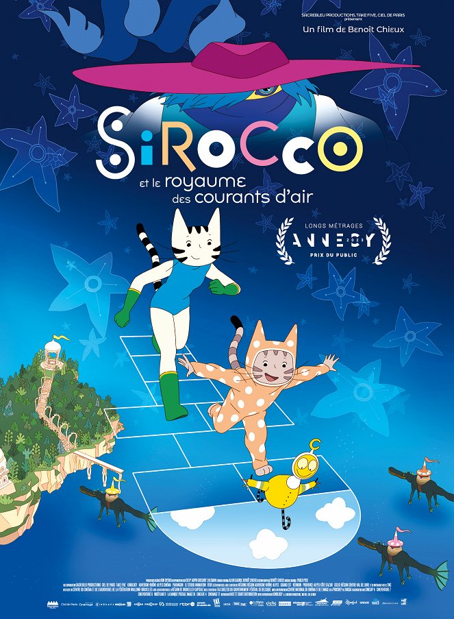 Sirocco et le royaume des courants d'air - Plakate