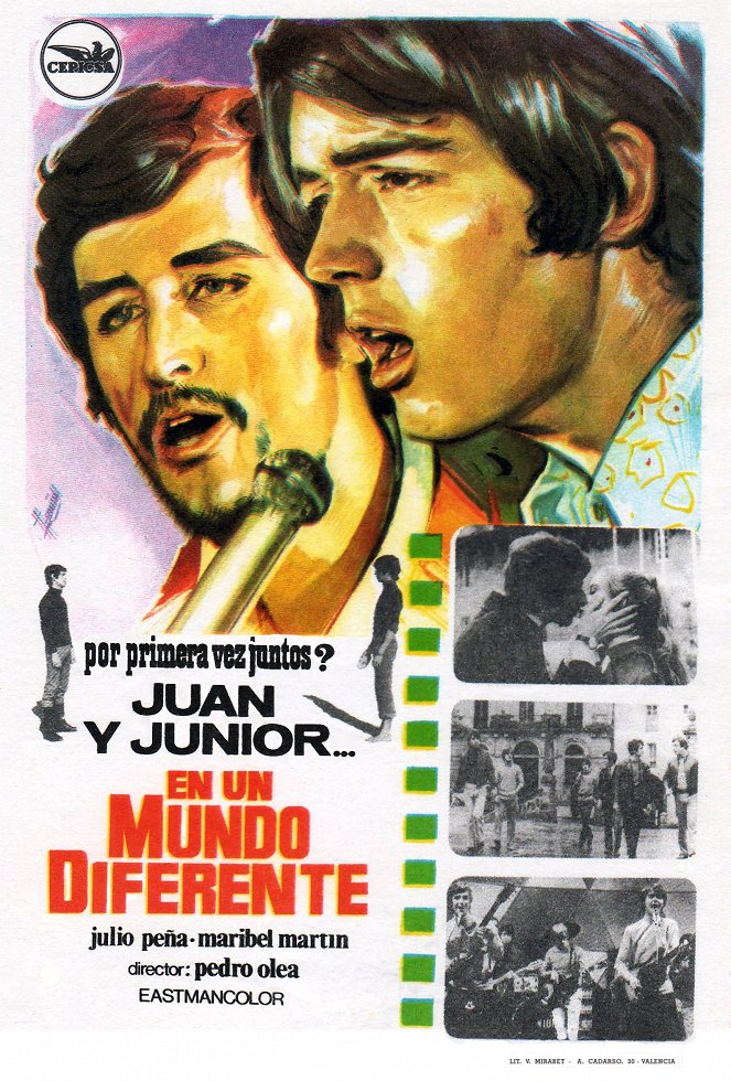 Juan y Junior... en un mundo diferente - Carteles