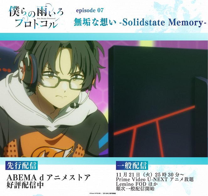 Bokura no Ame-iro Protocol - Muku na Omoi: Solidstate Memory - Posters