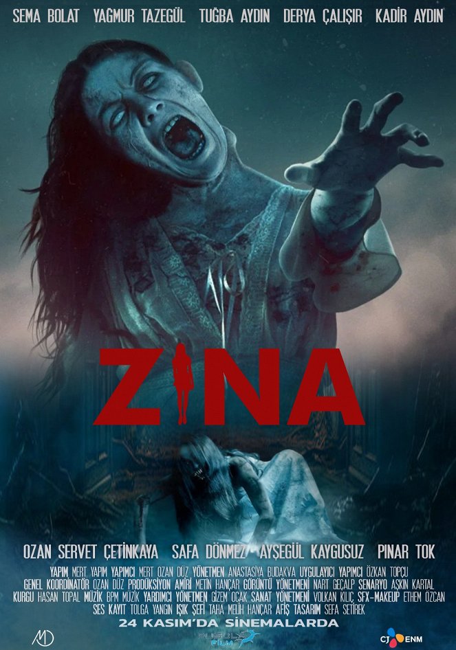Zina - Plakátok