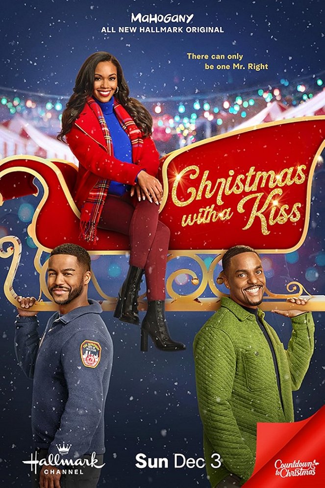 Christmas with a Kiss - Posters