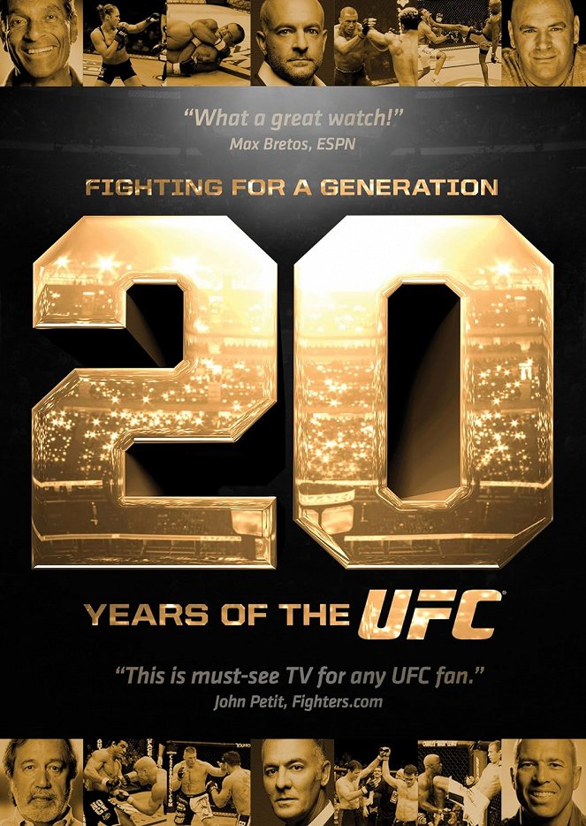 Fighting for a Generation: 20 Years of the UFC - Posters