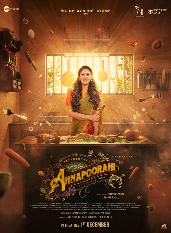 Annapoorani: The Goddess of Food - Posters