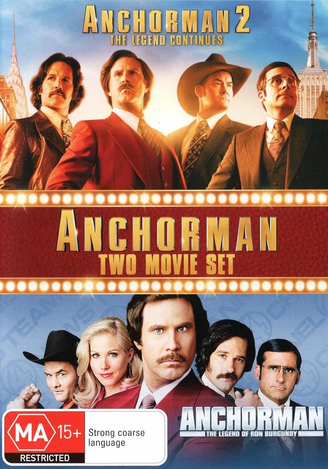 Anchorman: The Legend of Ron Burgundy - Posters