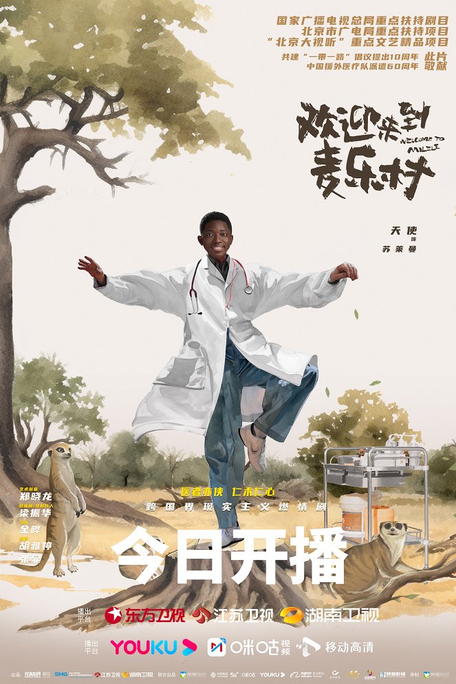 Huan ying lai dao mai le cun - Posters