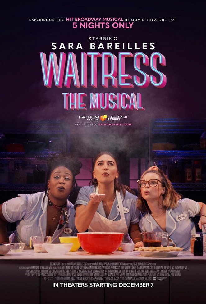 Waitress, the Musical - Live on Broadway! - Affiches