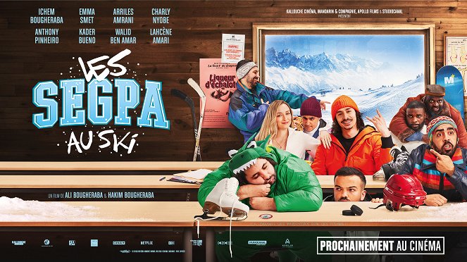 Les Segpa au ski - Plagáty