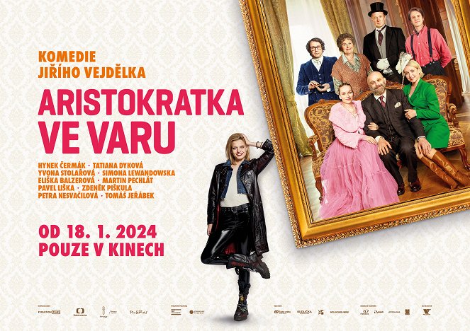 Aristokratka ve varu - Plakate