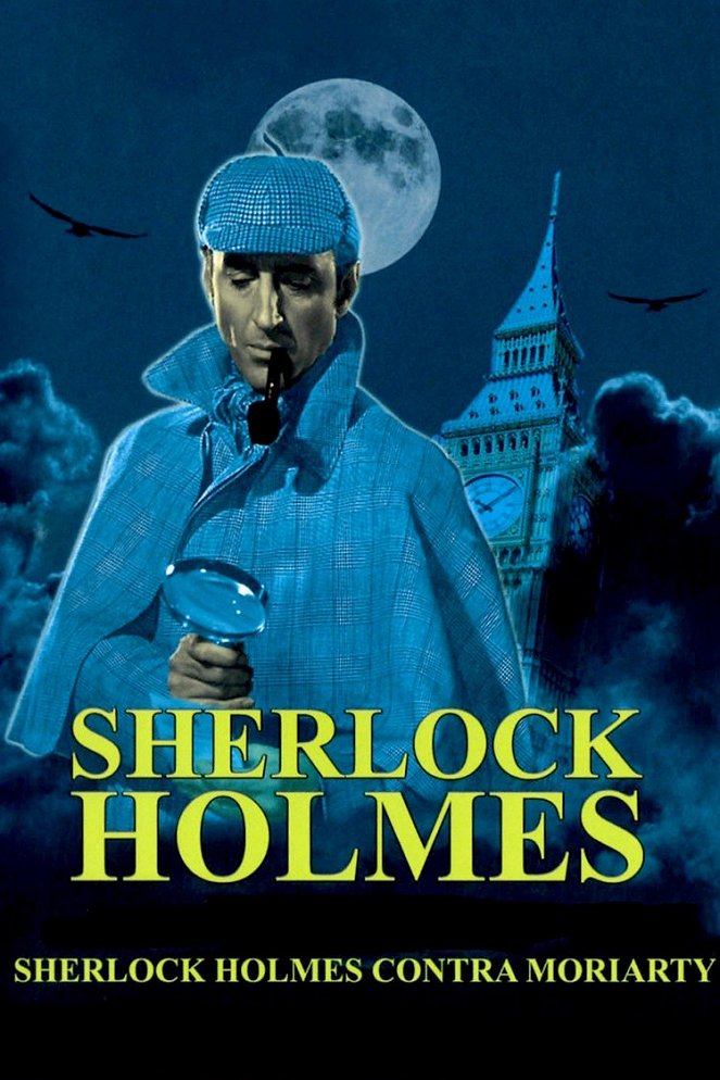 Sherlock Holmes contra Moriarty - Carteles