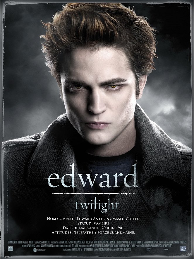 Twilight - Chapitre 1 : Fascination - Affiches