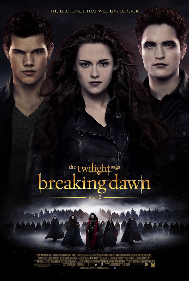 A Saga Twilight: Amanhecer Parte 2 - Cartazes