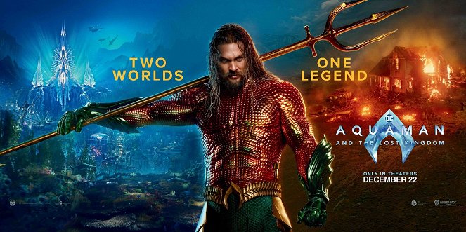 Aquaman és az Elveszett Királyság - Plakátok