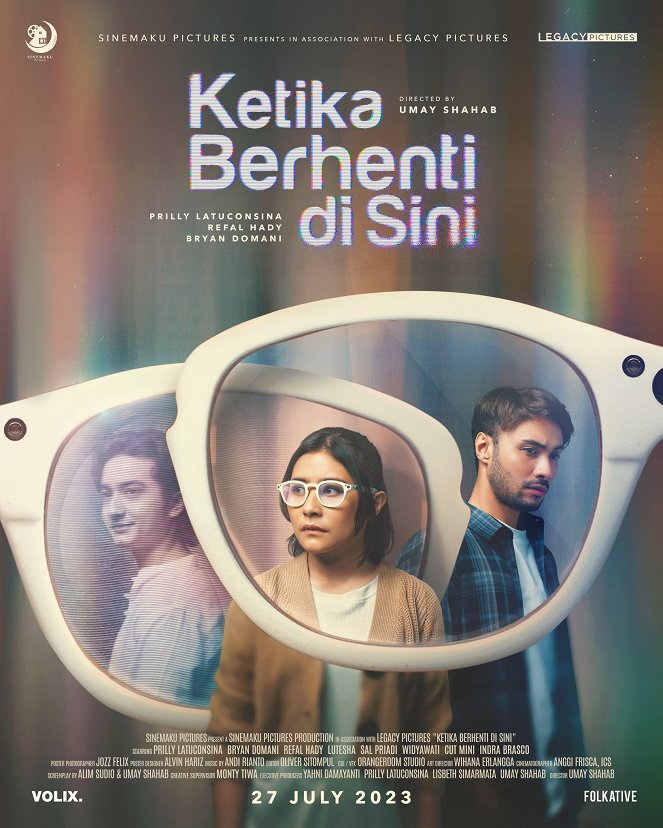 Ketika Berhenti di Sini - Plakate