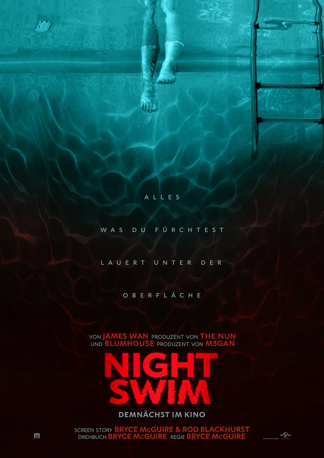 Night Swim - Plakate