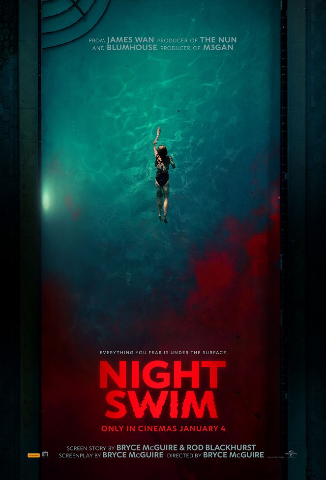 Night Swim - Posters