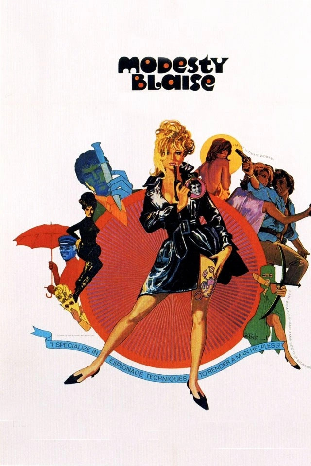 Modesty Blaise, superagente femenino - Carteles