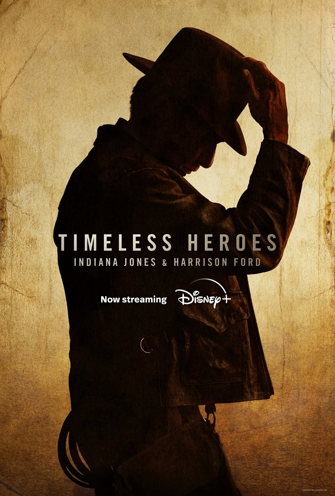 Timeless Heroes: Indiana Jones and Harrison Ford - Plakate